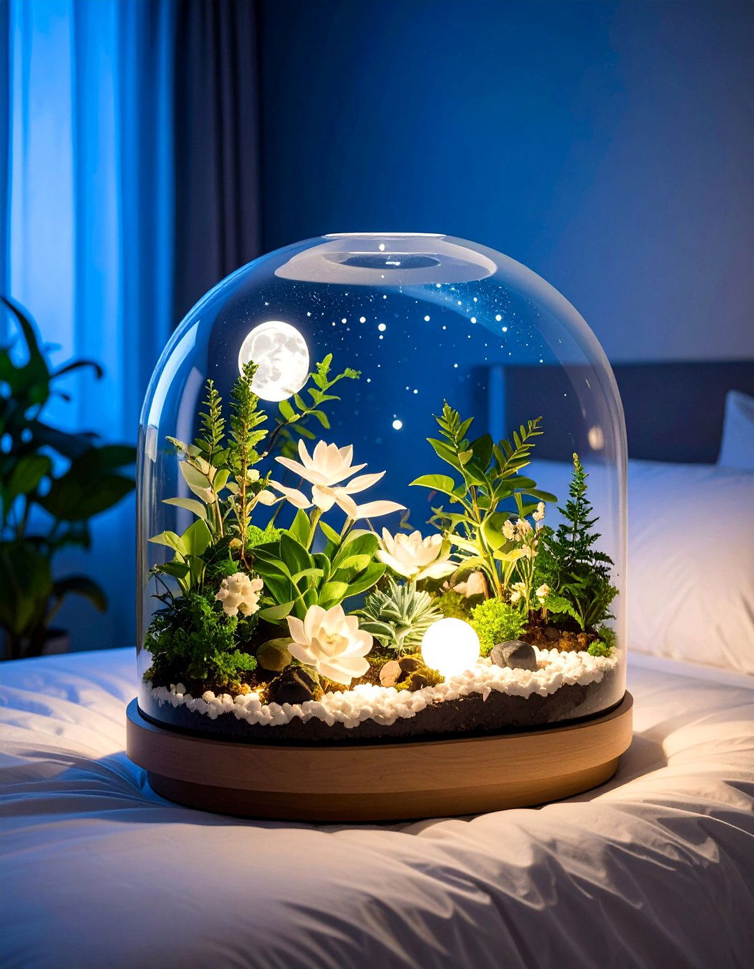 Night Blooming Moon Garden Terrarium