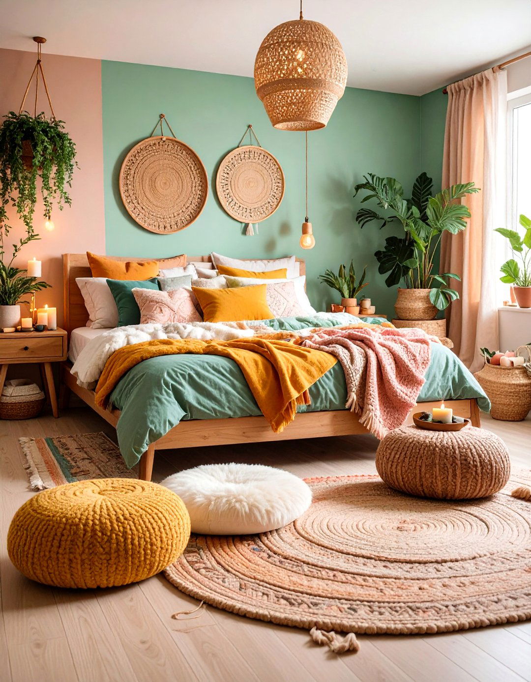 Nordic Hygge Guest Room with Cozy Textures - 25 guest room ideas