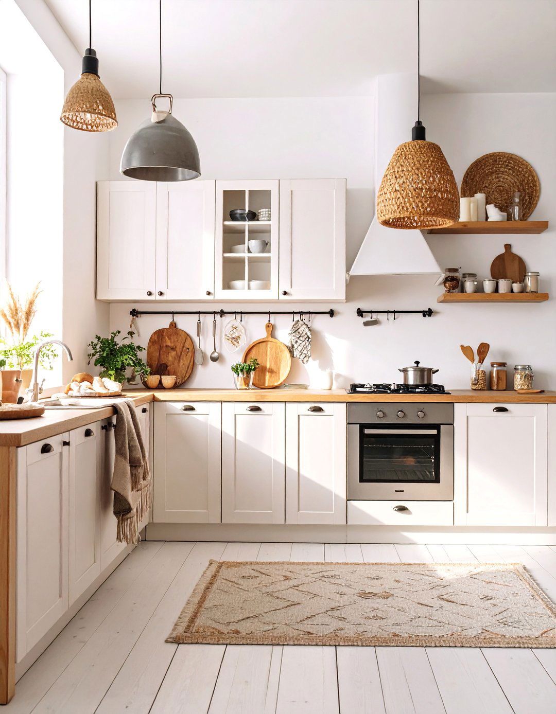 Nordic Hygge Inspired Kitchenette - 25 Kitchenette Ideas