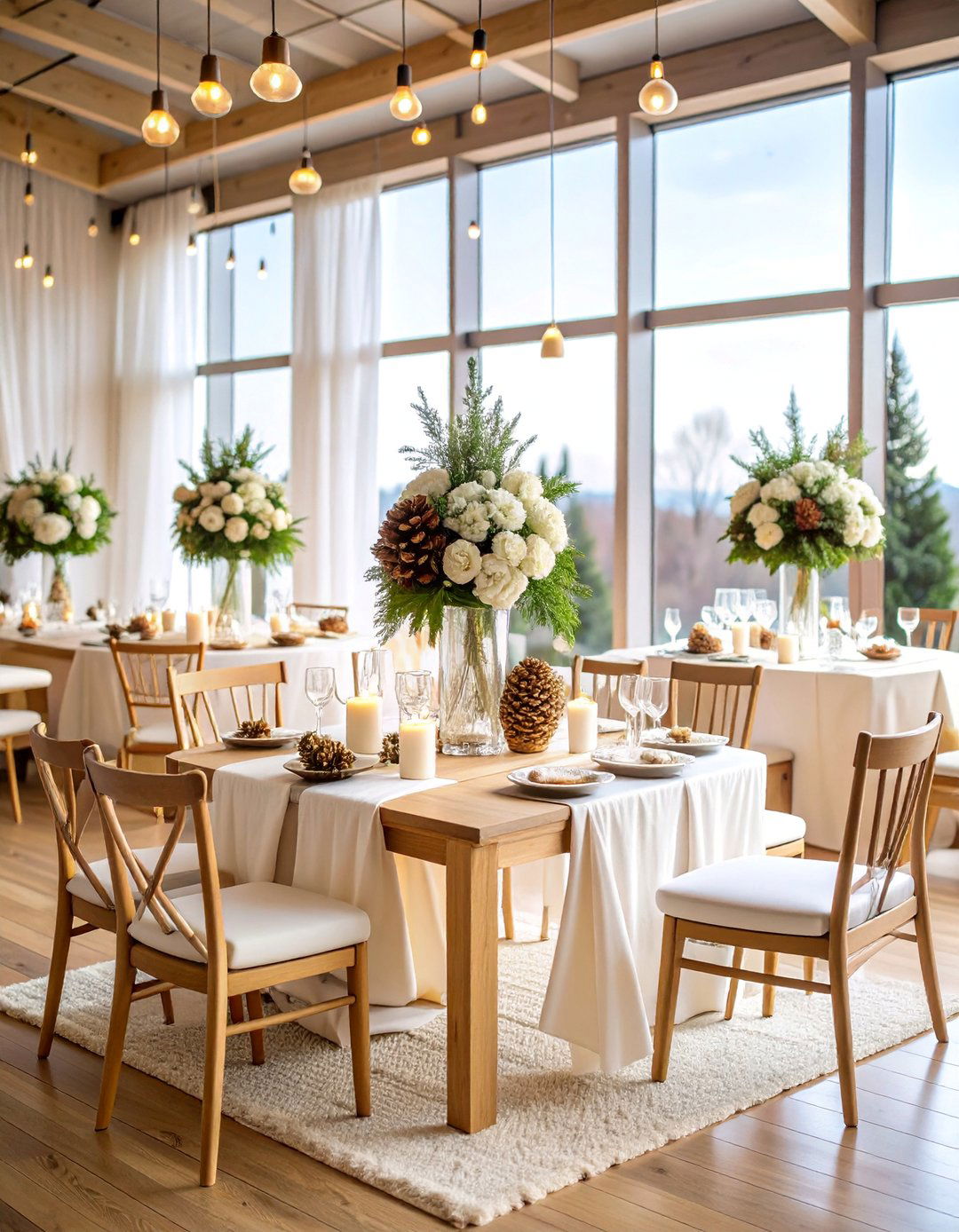 Nordic Inspired Minimalist Celebration - 25 Winter Wedding Ideas