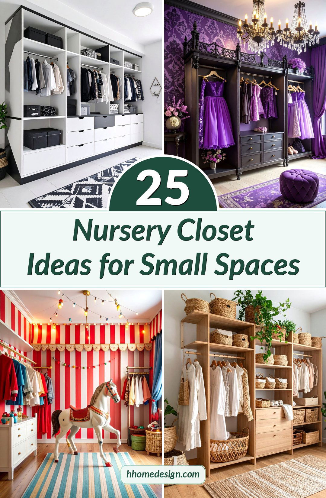 25 Nursery Closet Ideas for Small Spaces