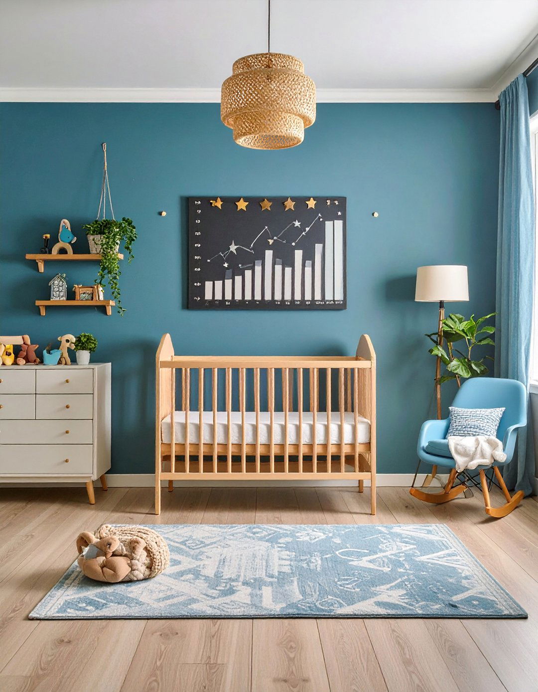 Nursery Growth Chart Chalkboard - 25 Chalkboard Ideas