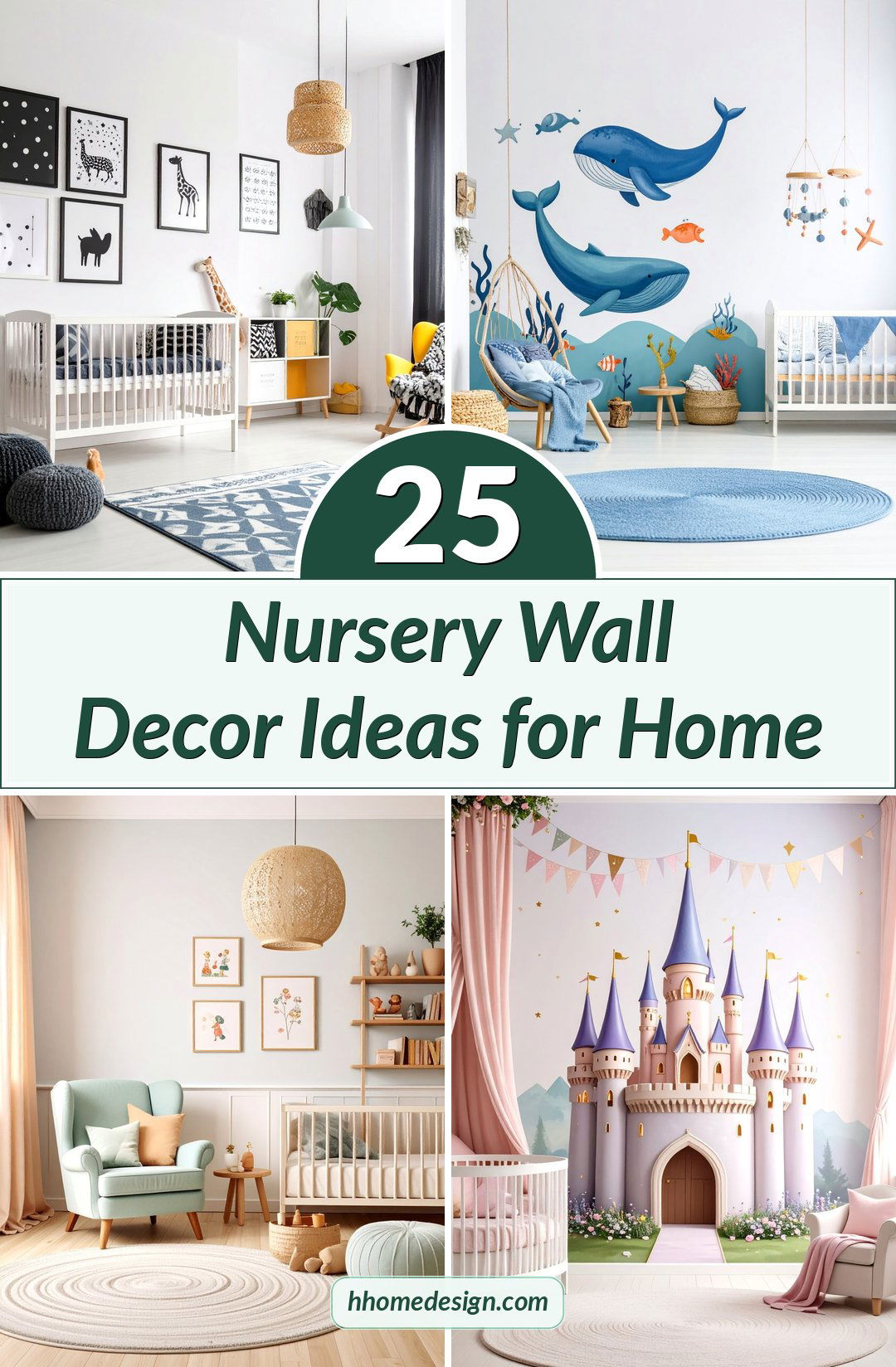 25 Nursery Wall Decor Ideas for Home