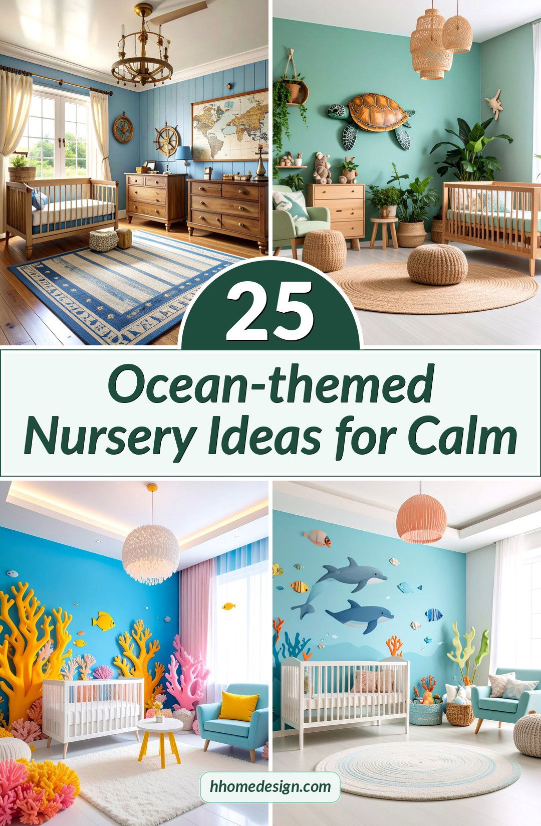 25 Ocean-themed Nursery Ideas for Calm