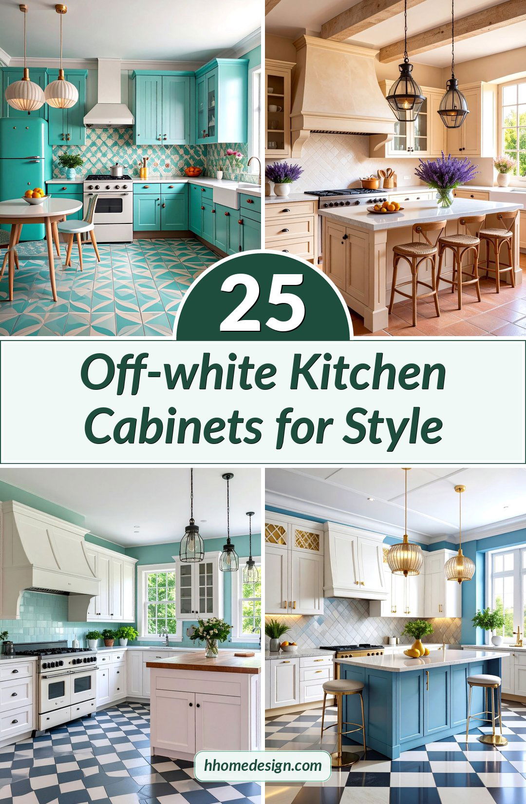 25 Off-white Kitchen Cabinets for Style