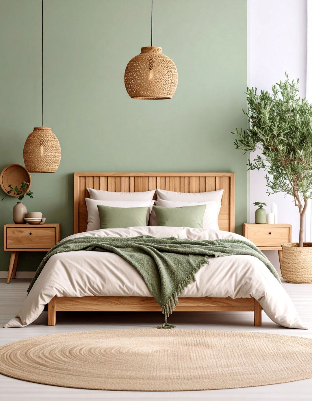 Olive Grove Themed Bedroom - 25 Greek Bedroom Design Ideas