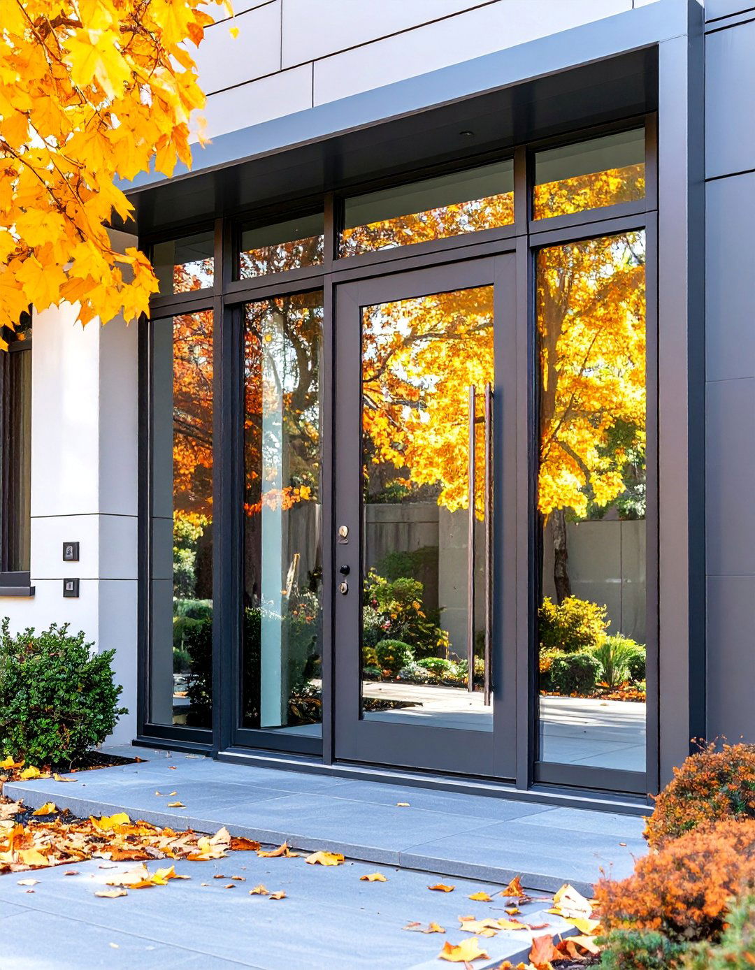 One Way Mirror Privacy Film System - 25 Front Door Privacy Ideas