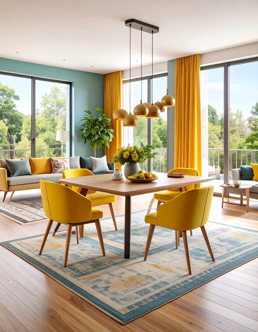 Open Concept Casual Dining Integration - 25 Casual Dining Room Ideas