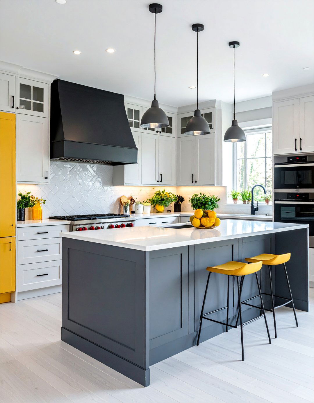 Open Concept Kitchen with Black Appliance Suite - 25 Kitchen With Black Appliances