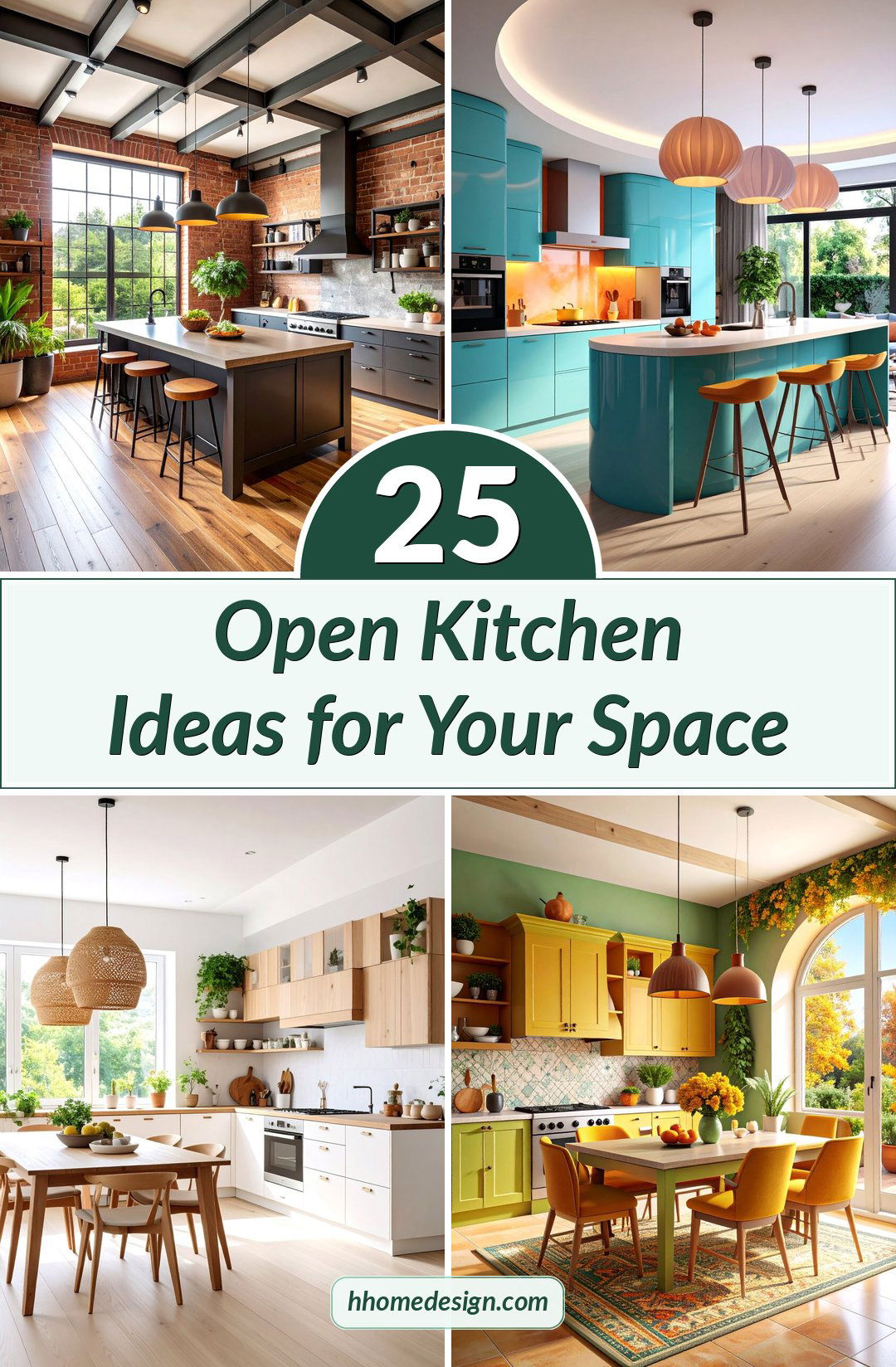 25 Open Kitchen Ideas for Your Space