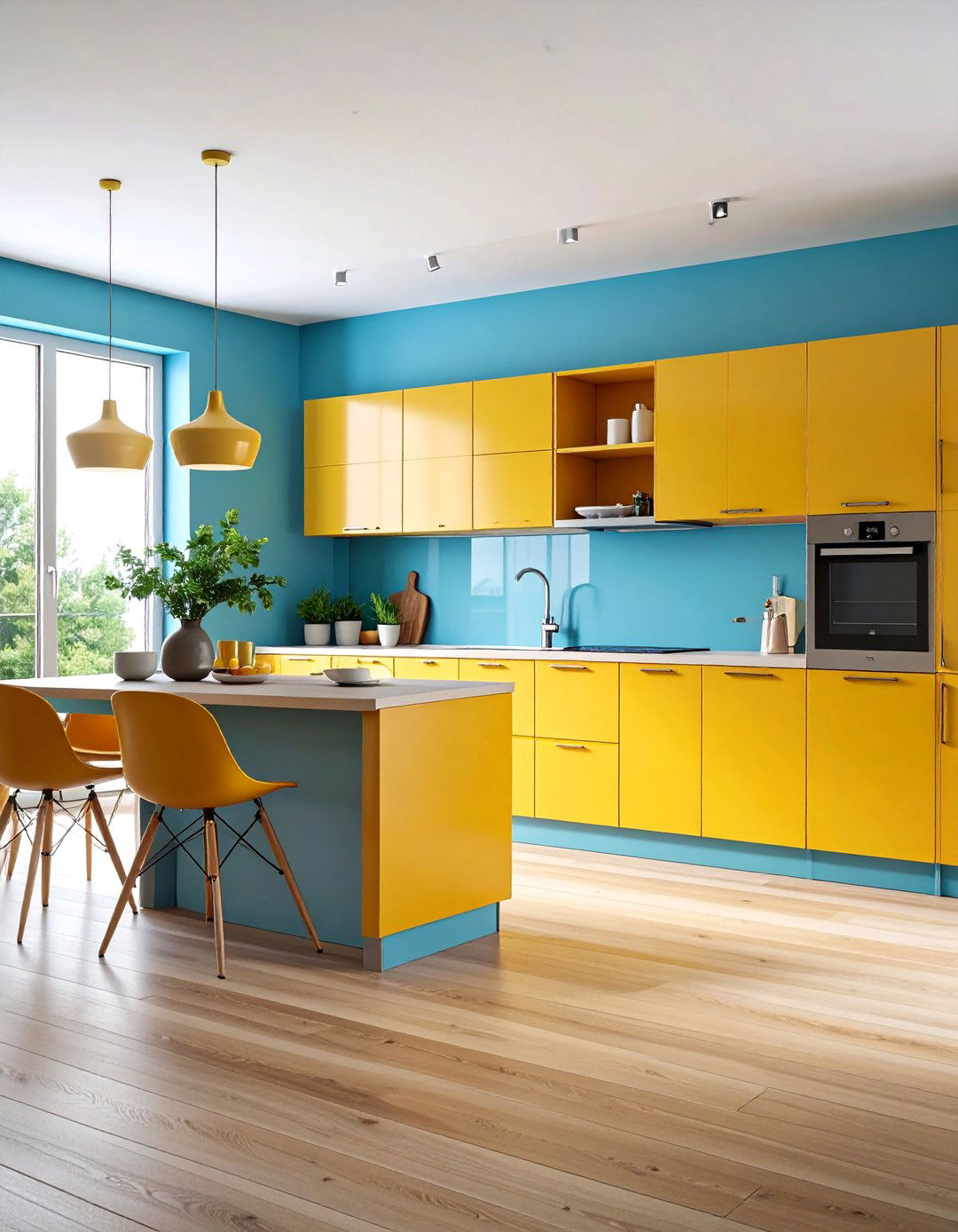 Open Kitchen with Smart Storage Solutions - 25 Open Kitchen Ideas