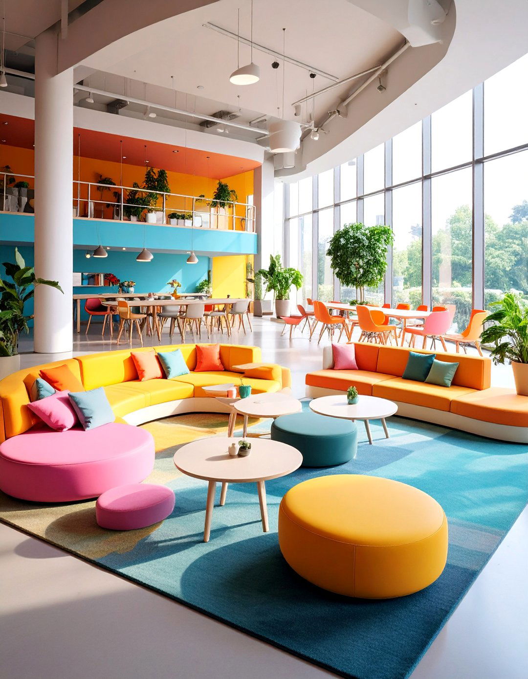 Open Layout with Flexible Furniture Arrangements - 25 Open Floor Plan Ideas