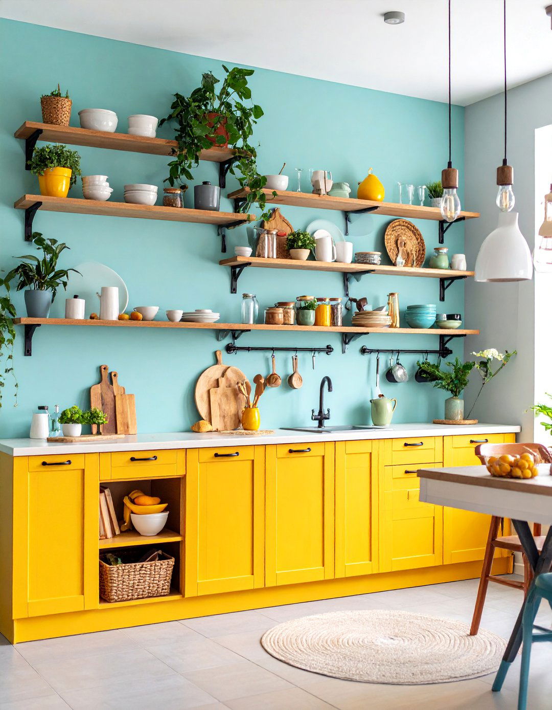 Open Shelving Display Systems - 25 Modern Kitchen Ideas
