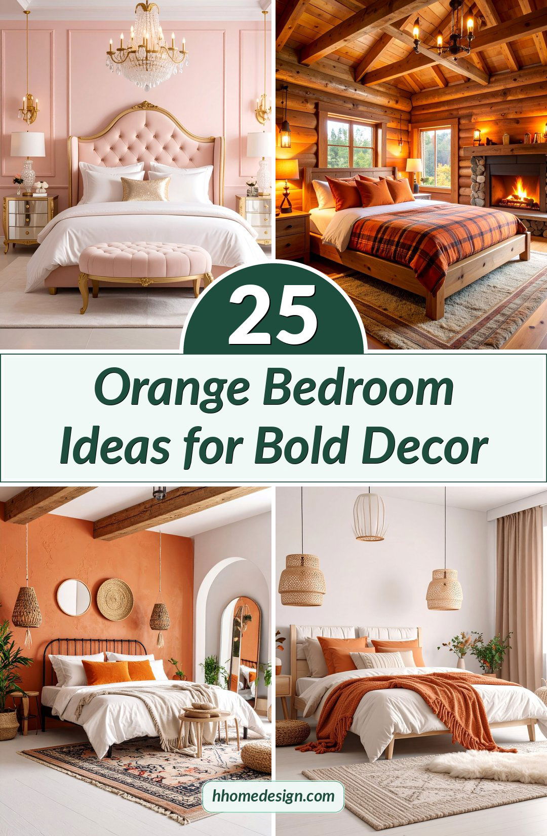 25 Orange Bedroom Ideas for Bold Decor