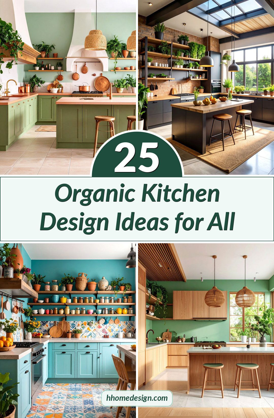 25 Organic Kitchen Design Ideas for All