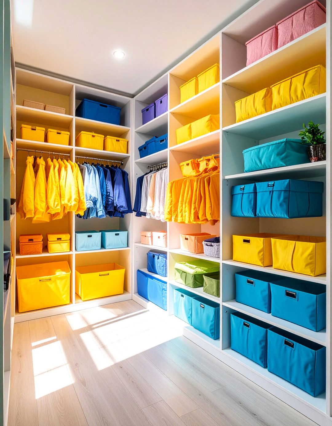 Organized Storage Room with Shelving and Inventory Systems - 25 Spare Room Ideas