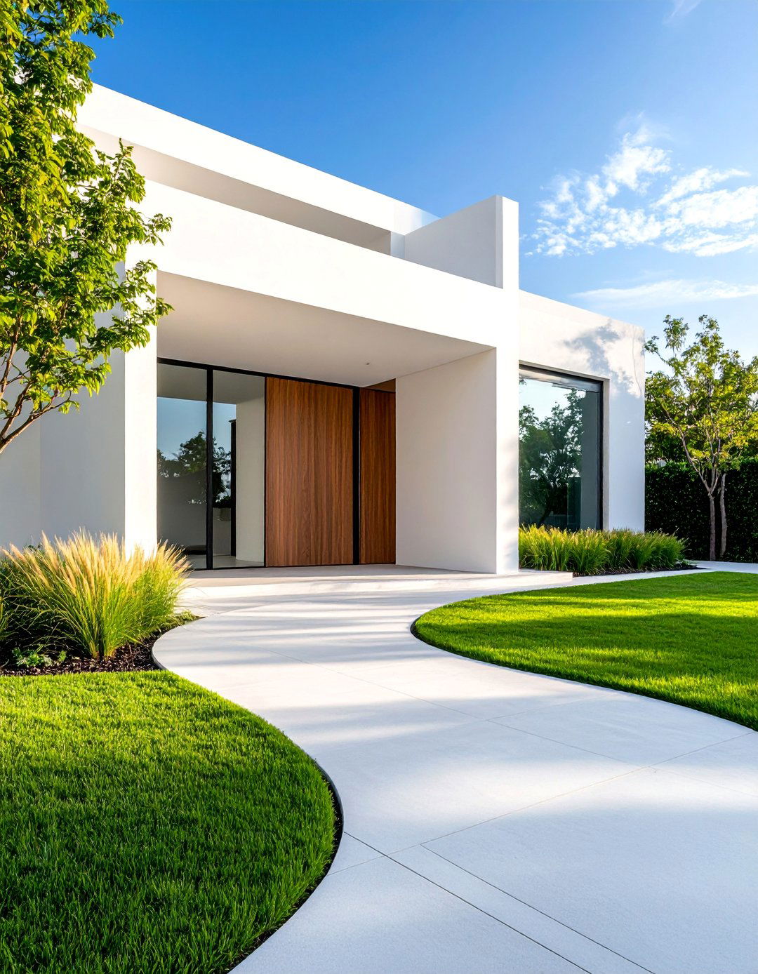 Ornamental Grass Modern Texture - 25 Front Door Plants