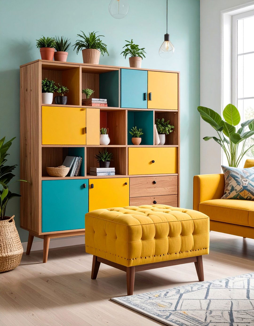 Ottoman Storage Building Surface - 25 Lego Storage Ideas