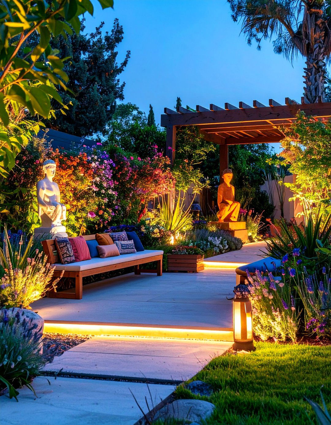 Outdoor Art Gallery Garden Nook - 25 Garden Nook Ideas