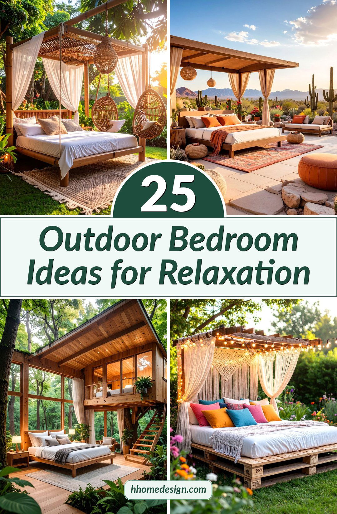 25 Outdoor Bedroom Ideas for Relaxation