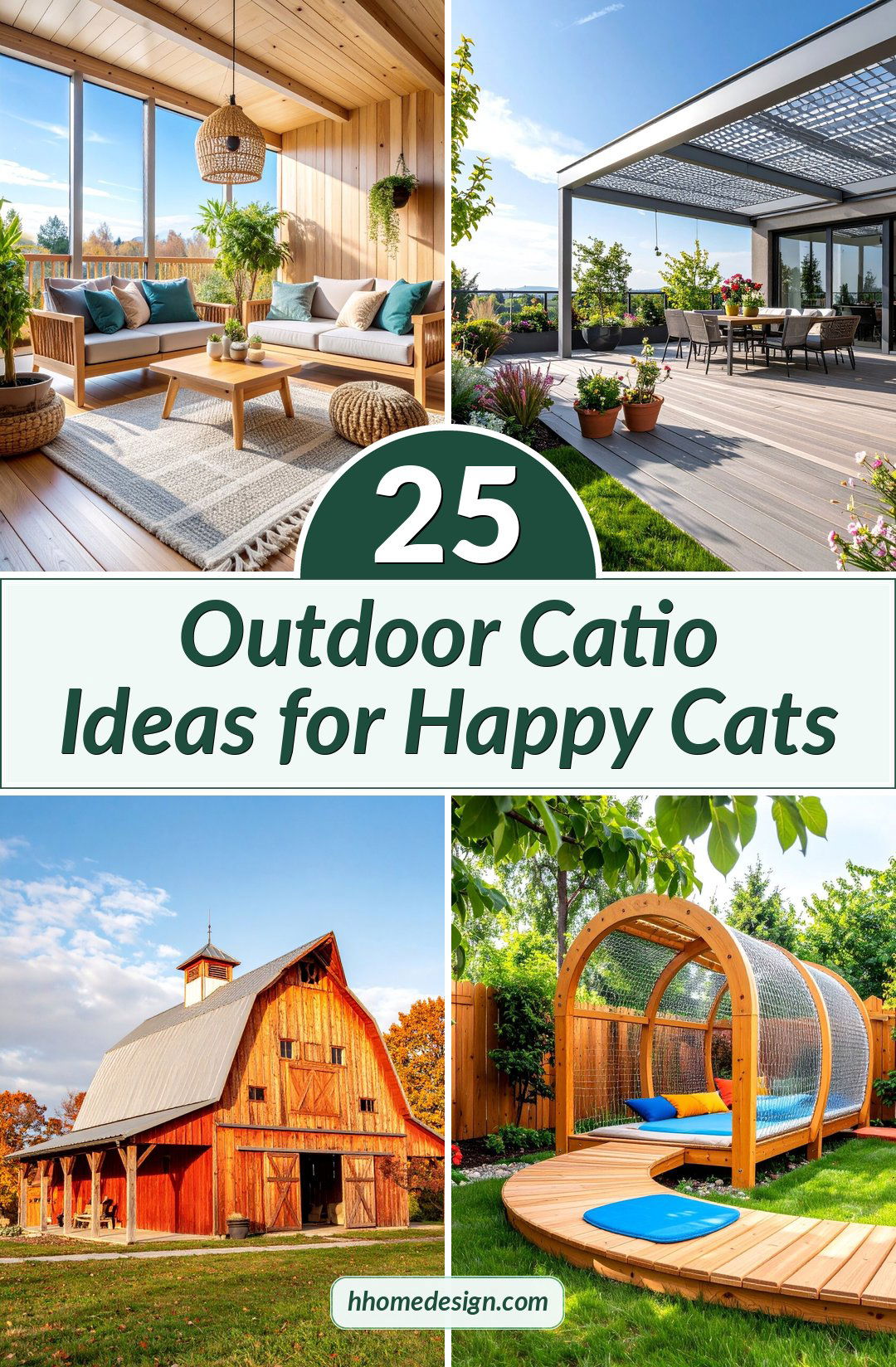 25 Outdoor Catio Ideas for Happy Cats