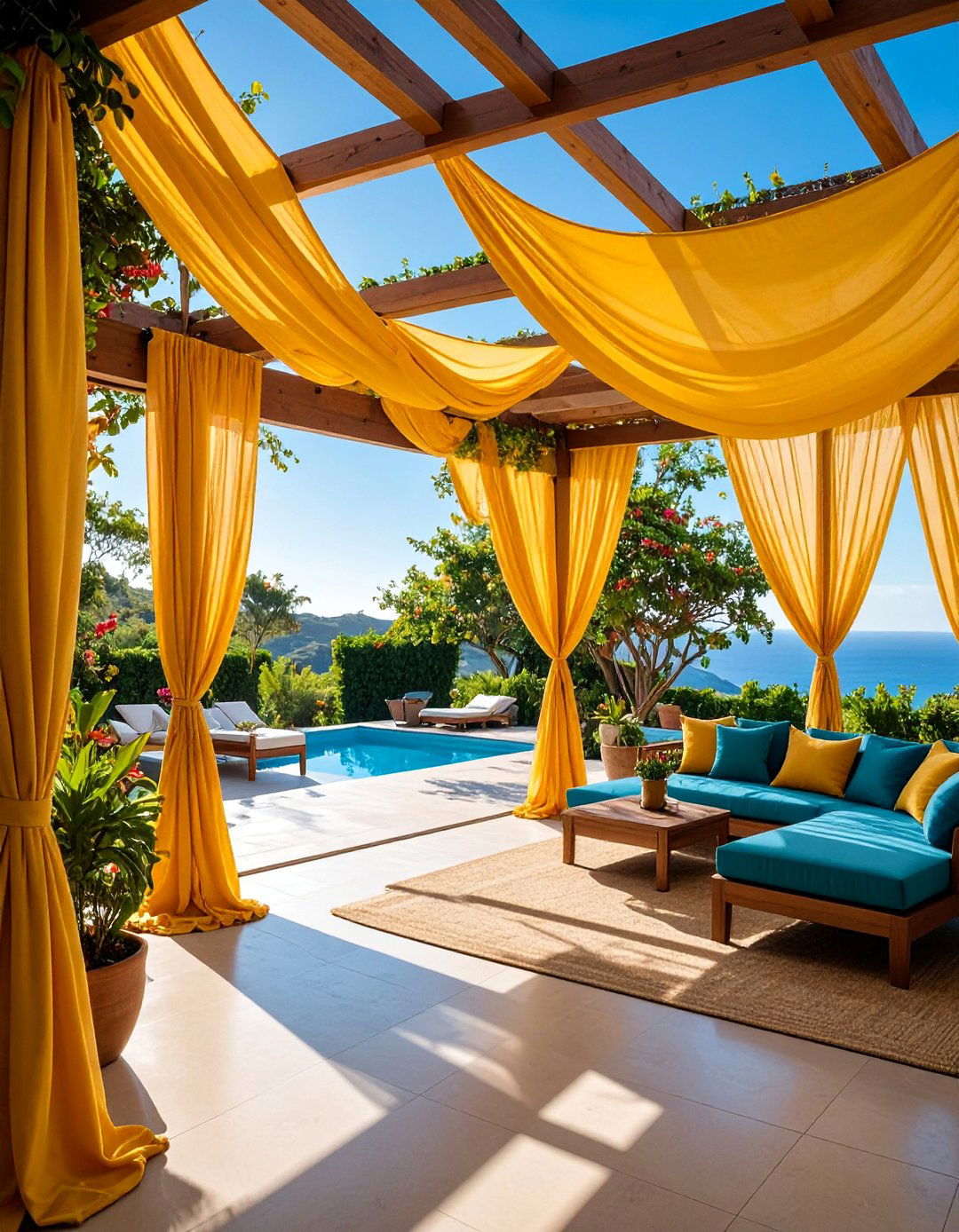 Outdoor Curtain Elegant Pergola Cover - 25 Pergola Cover Ideas