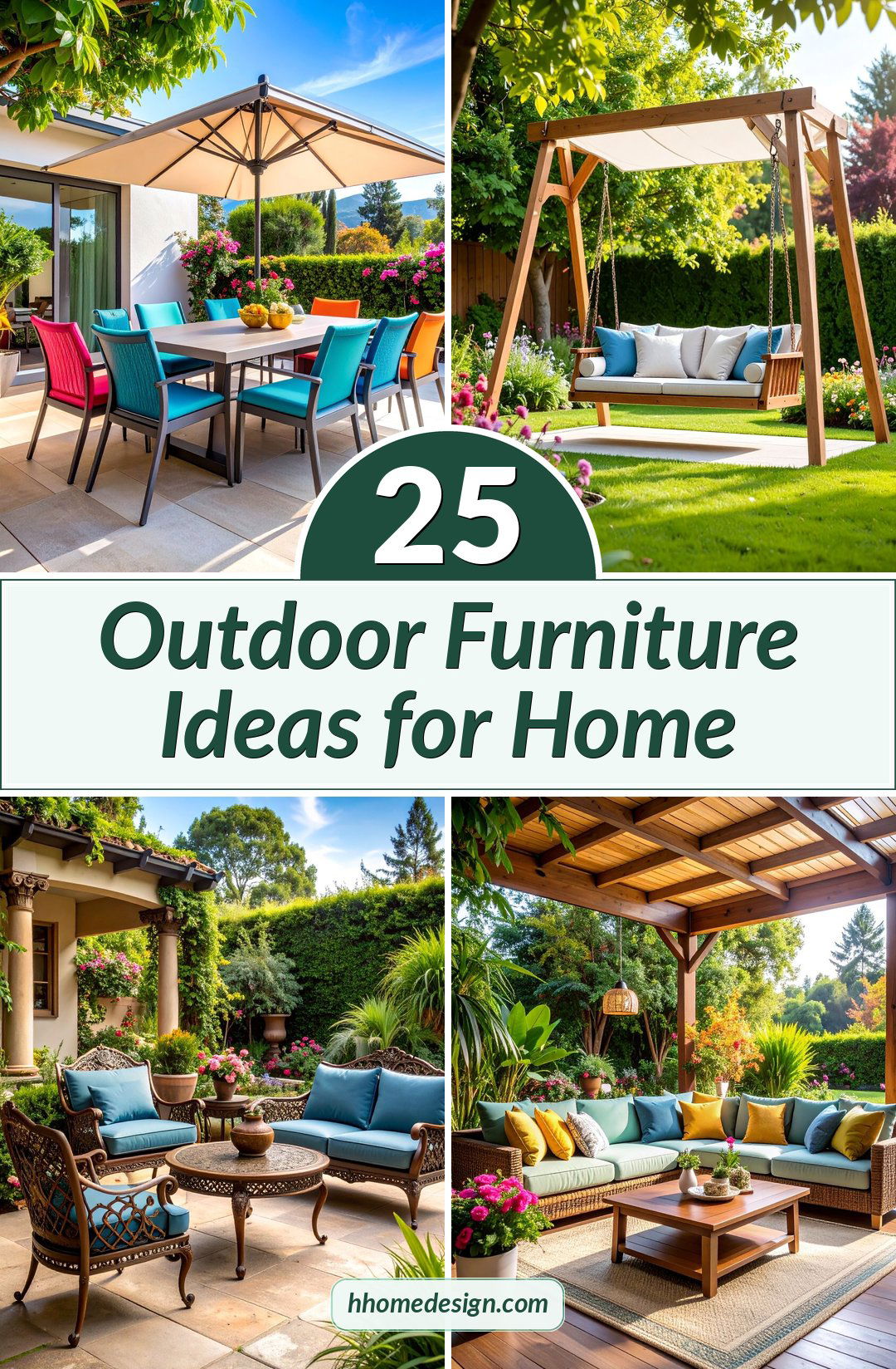 25 Outdoor Furniture Ideas for Home