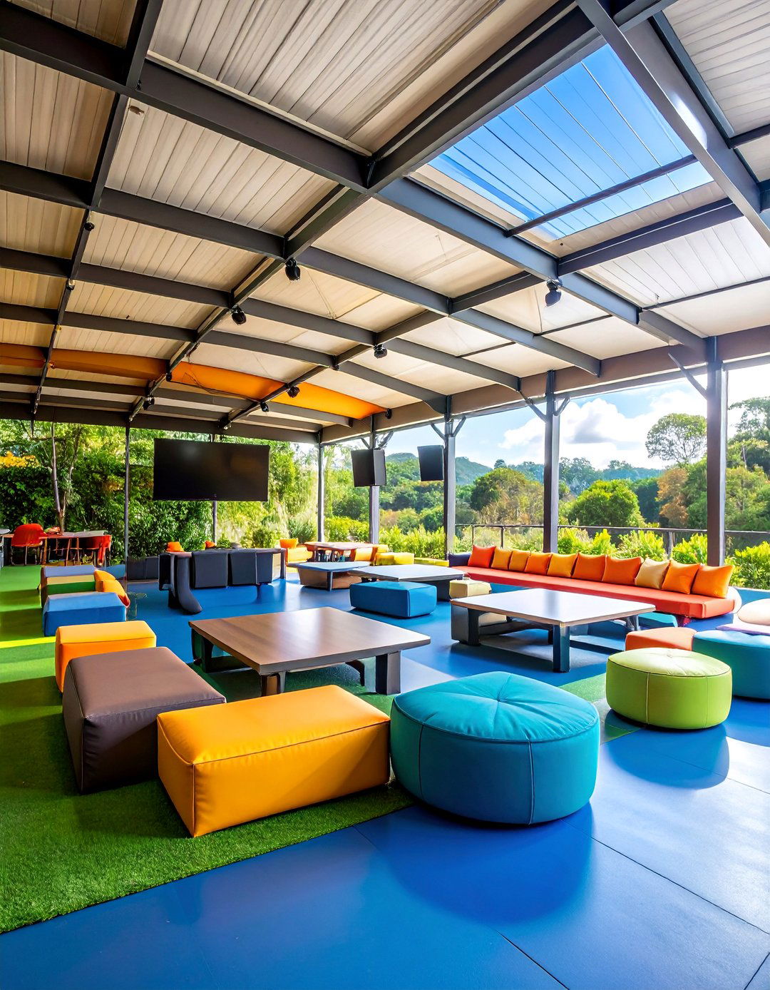 Outdoor Gaming Pavilion - 25 Game Room Ideas