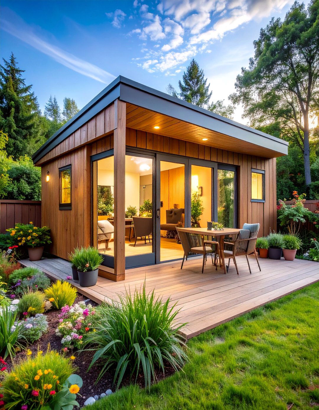 Outdoor Garden Shed Office - 25 Modern Home Office Ideas