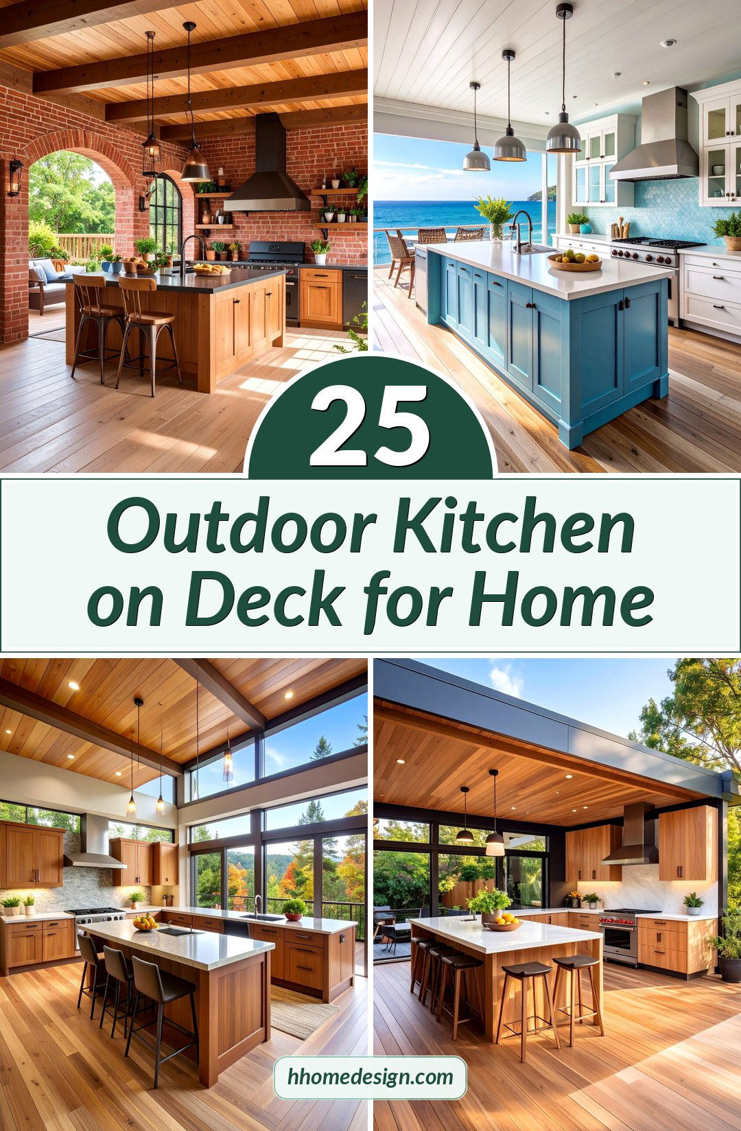 25 Outdoor Kitchen on Deck for Home
