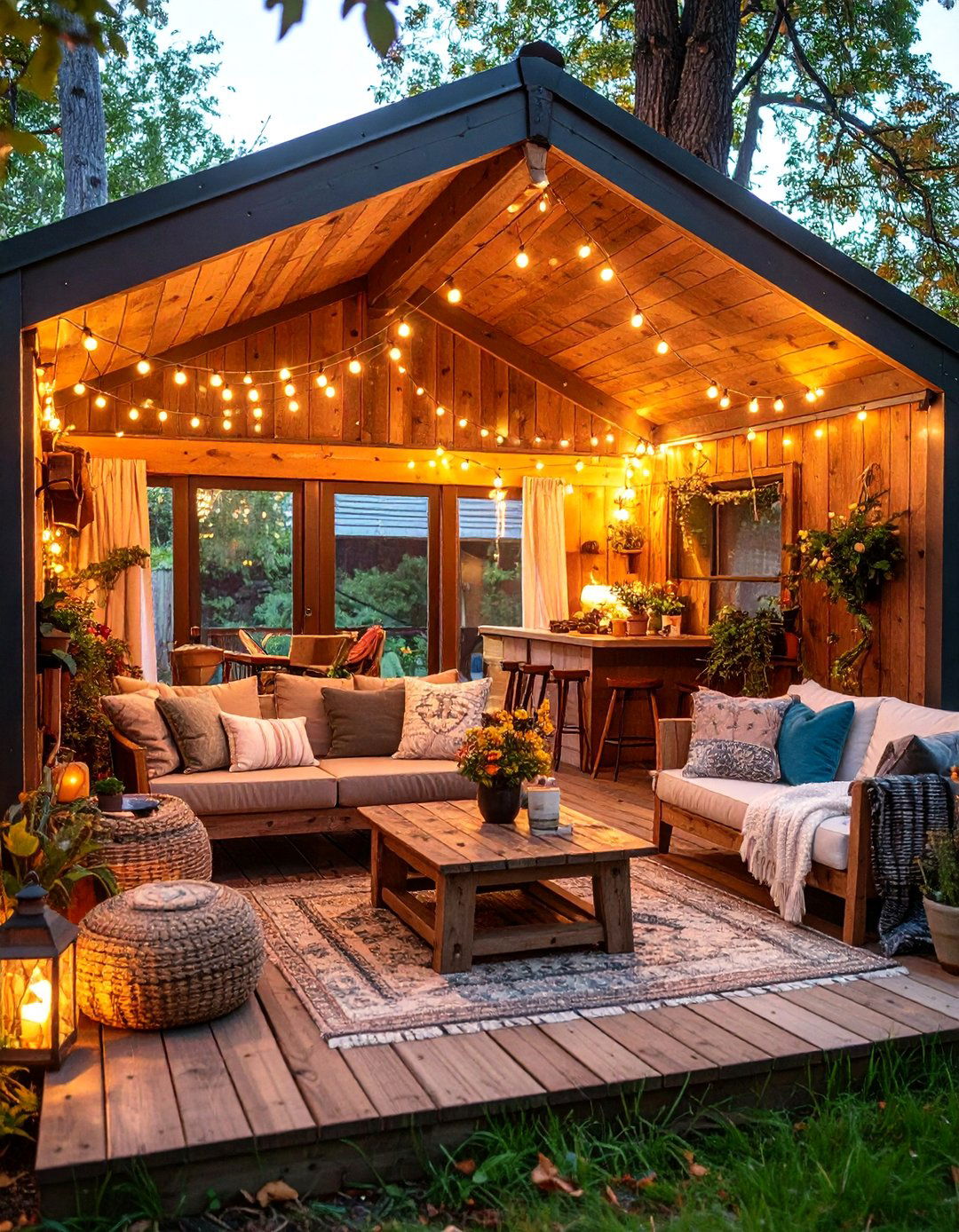 Outdoor Shed Man Cave Retreat - 25 Man Cave Ideas