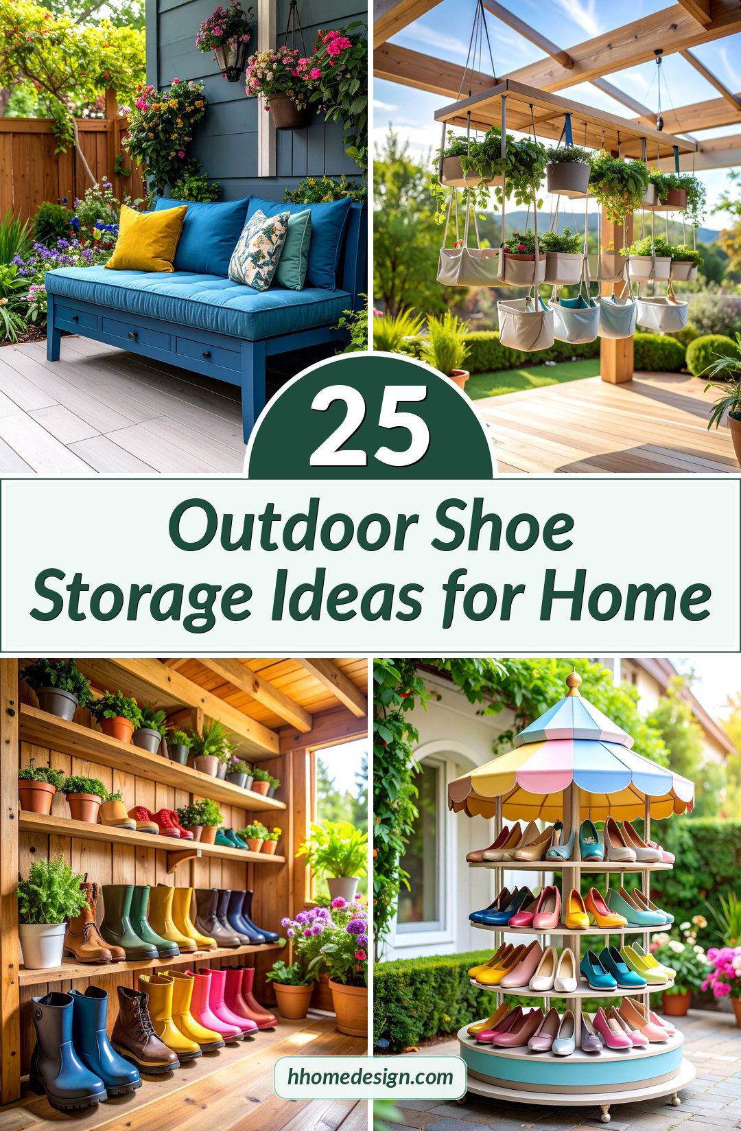 25 Outdoor Shoe Storage Ideas for Home