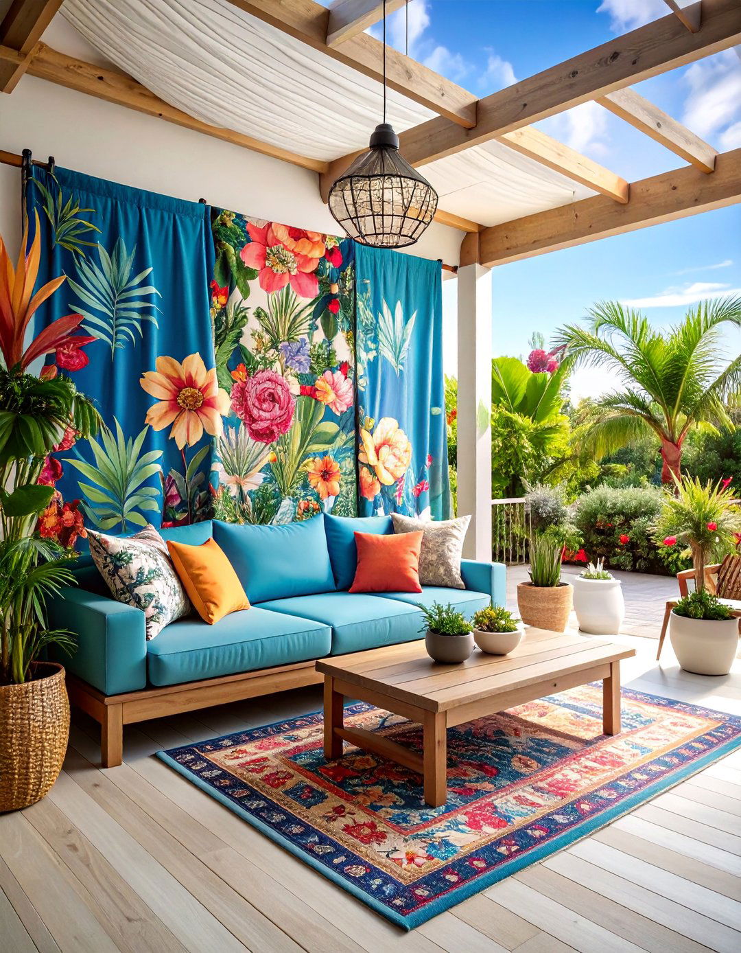 Outdoor Textile Wall Art - 25 Outdoor Wall Decor Ideas