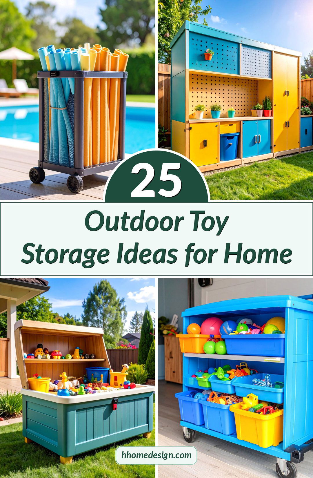25 Outdoor Toy Storage Ideas for Home