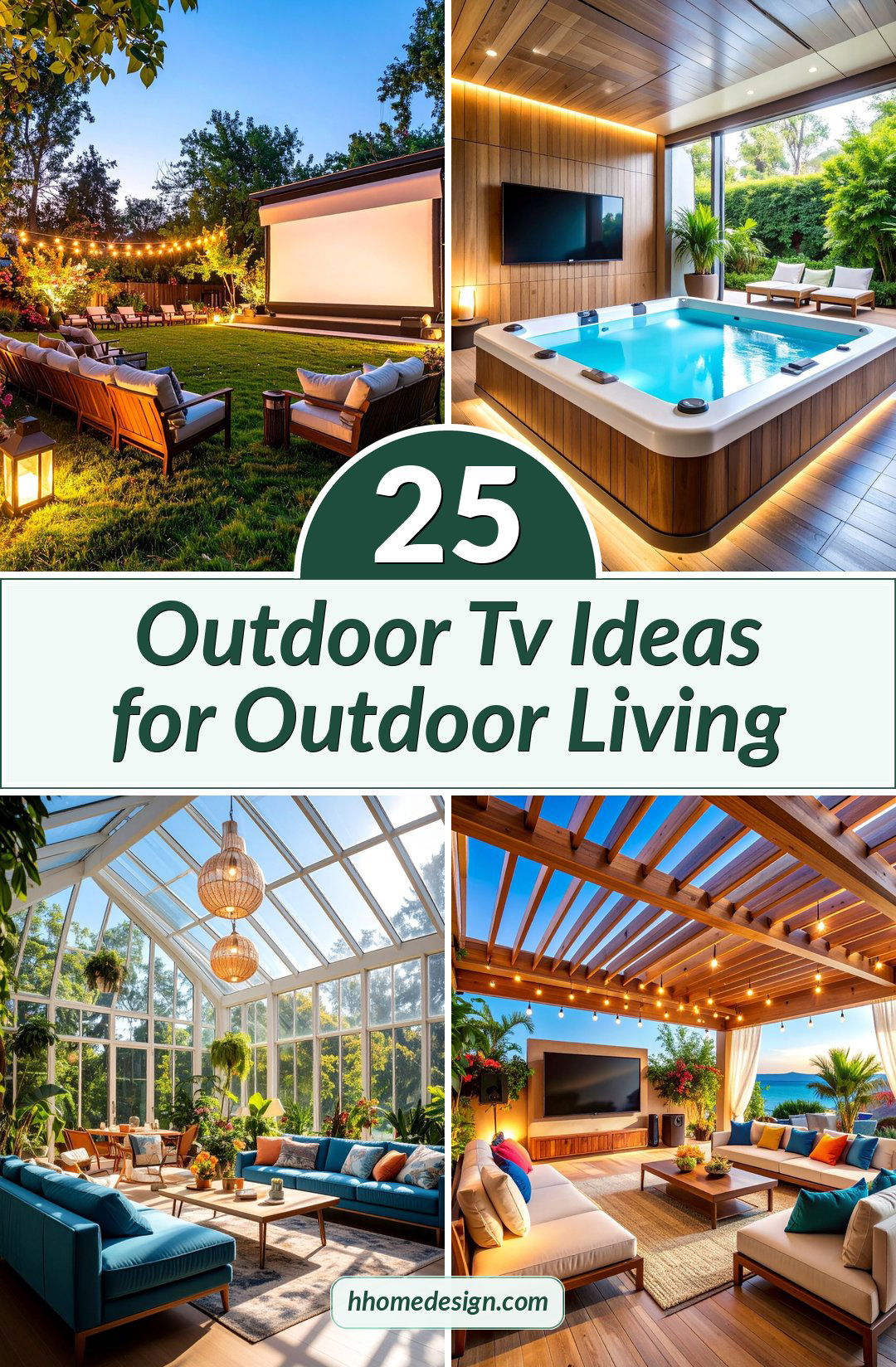 25 Outdoor Tv Ideas for Outdoor Living
