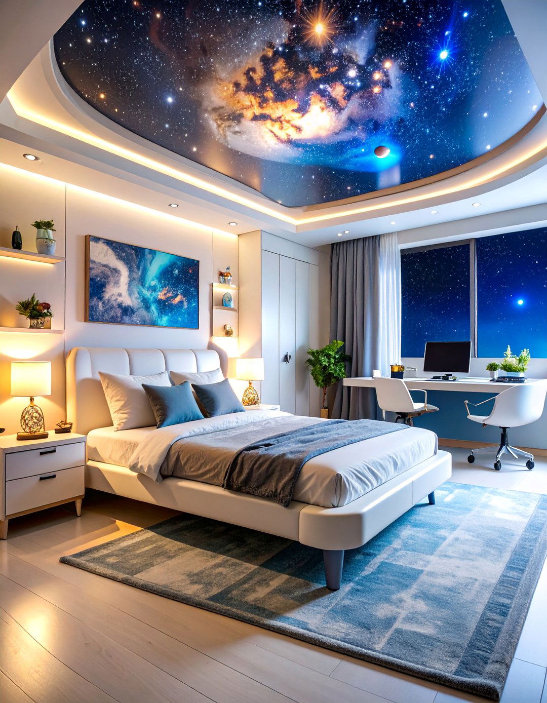 Outer Space Mission Control Center - 25 Boys Room Ideas