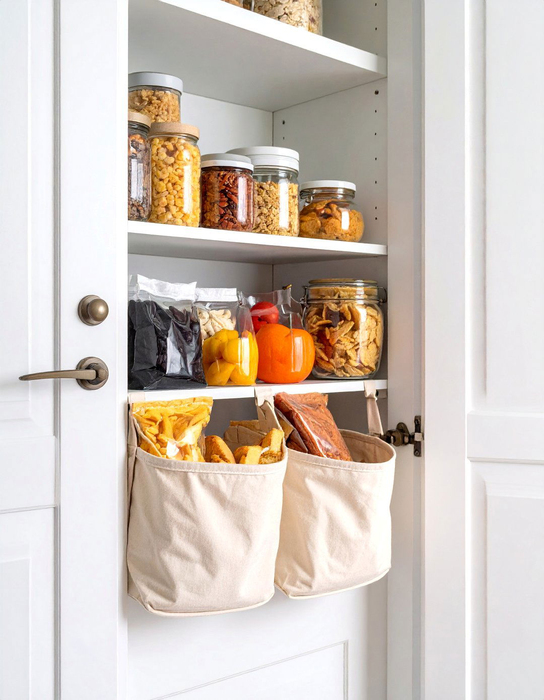 Over the Door Snack Storage Organizer - 25 Snack Storage Ideas