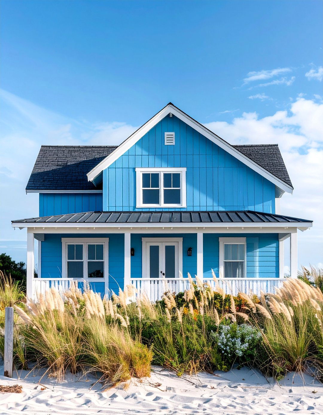 Pacific Blue Freshness - 25 Exterior House Colors & Inspiration