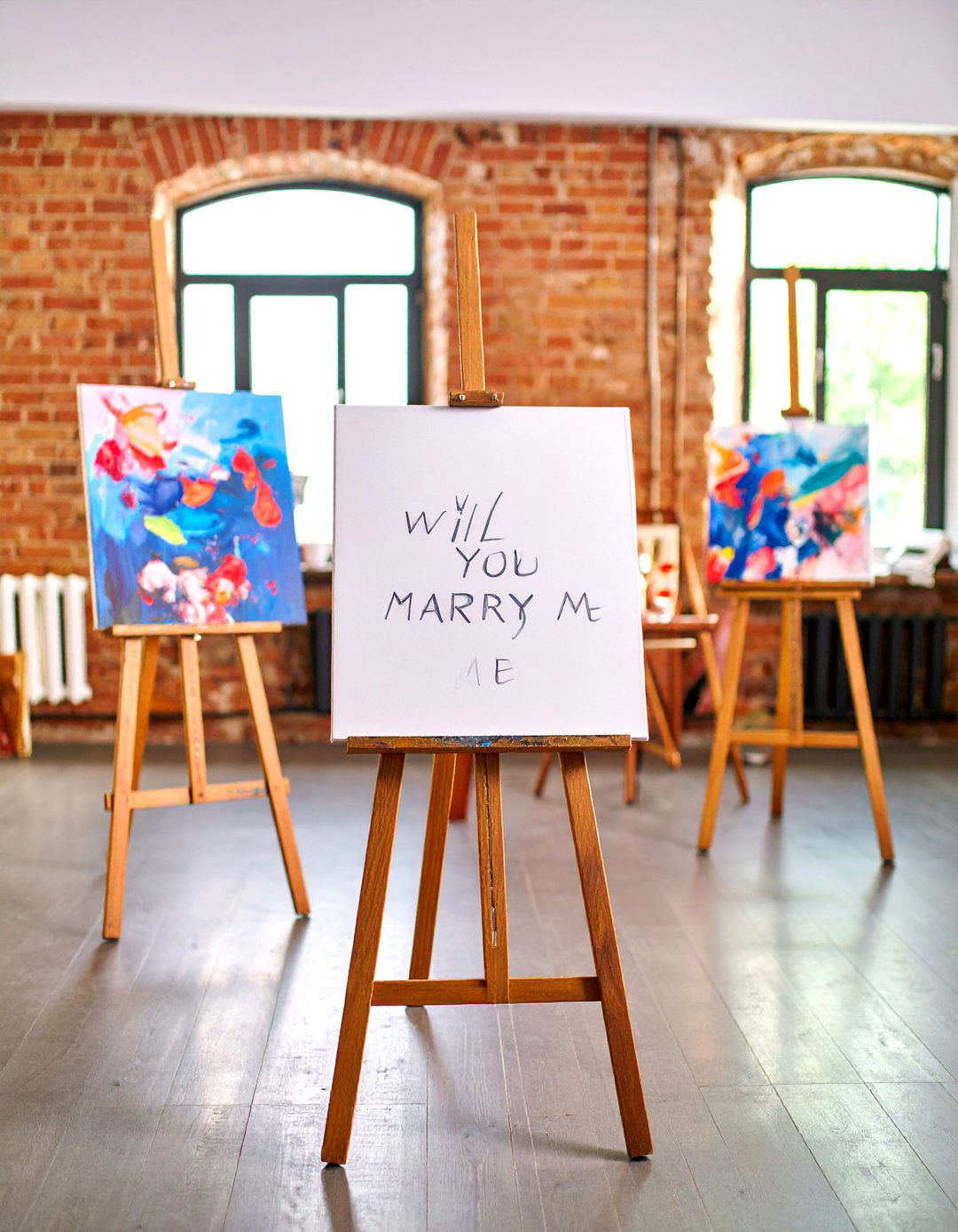 Paint and Sip Art Proposal - 25 Wedding Proposal Ideas