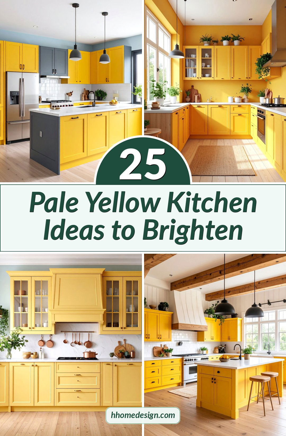 25 Pale Yellow Kitchen Ideas to Brighten