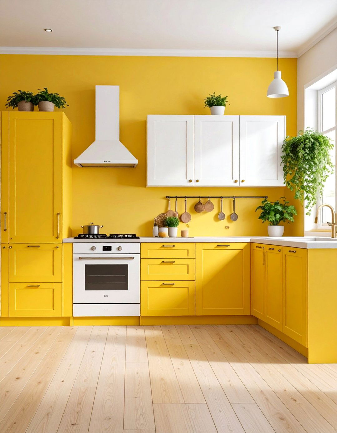 Pale Yellow Kitchen Sunshine - 25 Calming Paint Colors