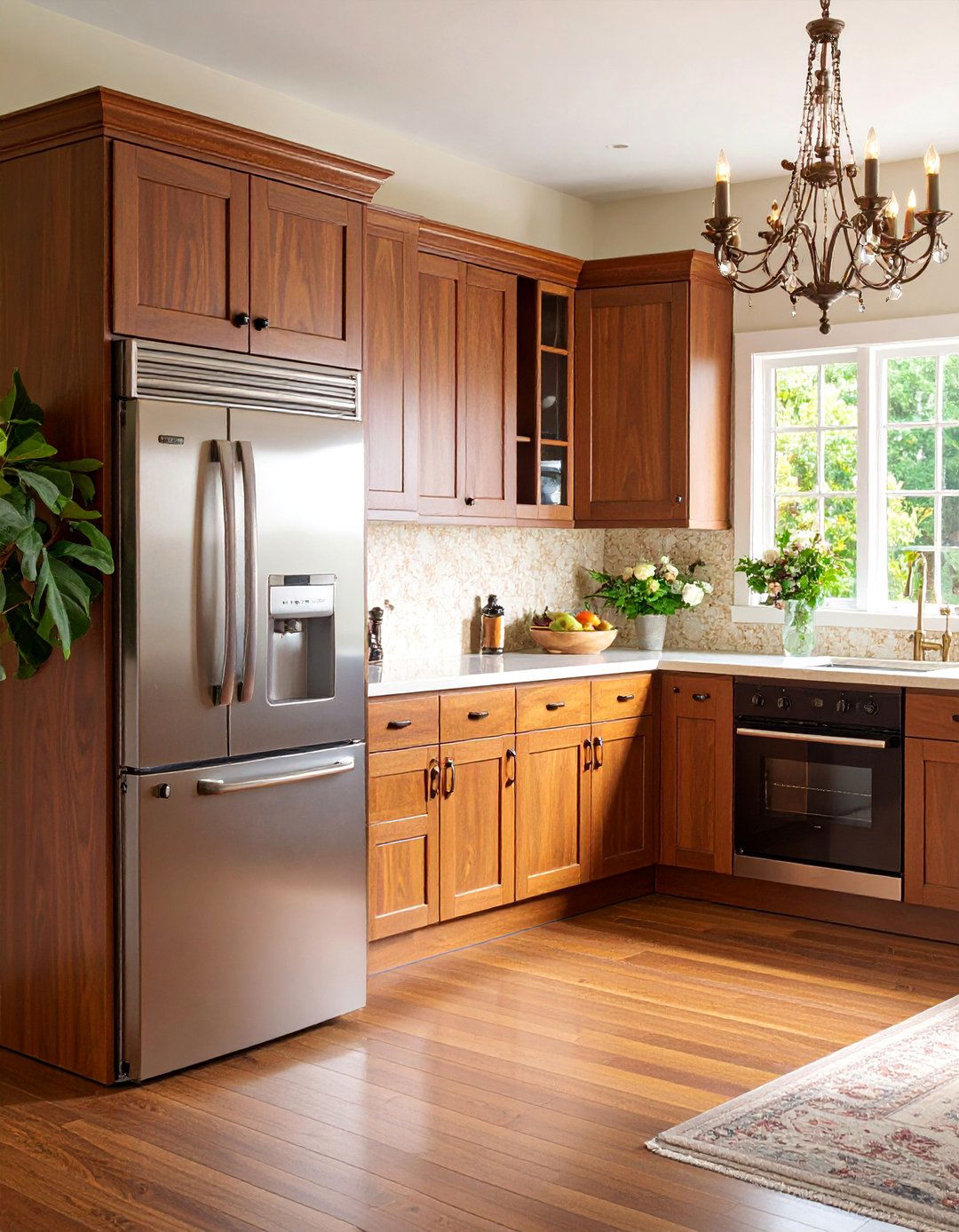 Paneled Fridge s Kitchen - 25 1980s Kitchen Ideas