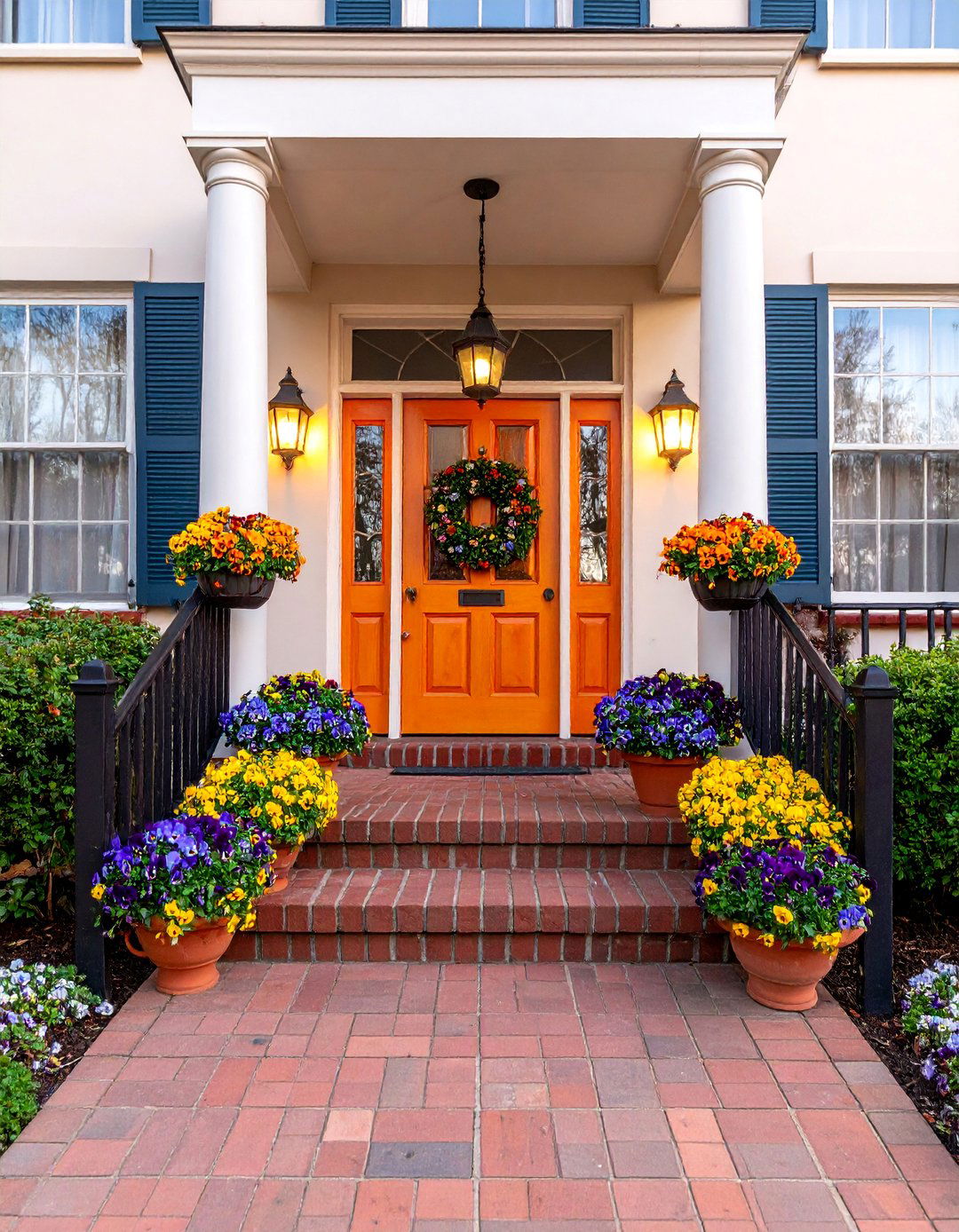 Pansy Cool Weather Cheer - 25 Front Door Plants