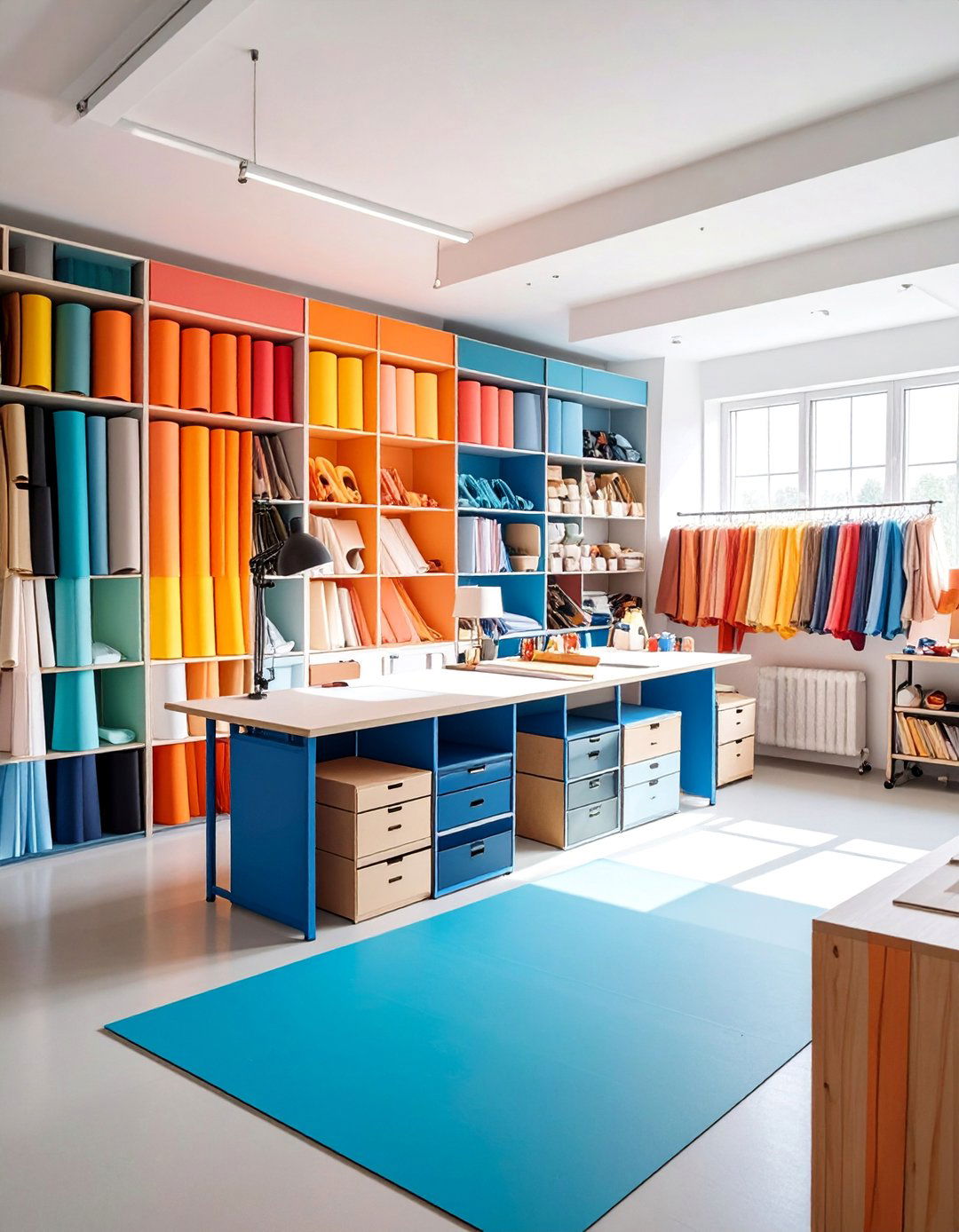 Paper Storage Specialist Room - 25 Small Craft Room Ideas