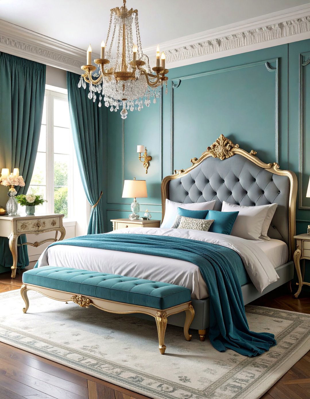 Parisian Vintage Boudoir Bedroom - 25 Vintage Bedroom Ideas