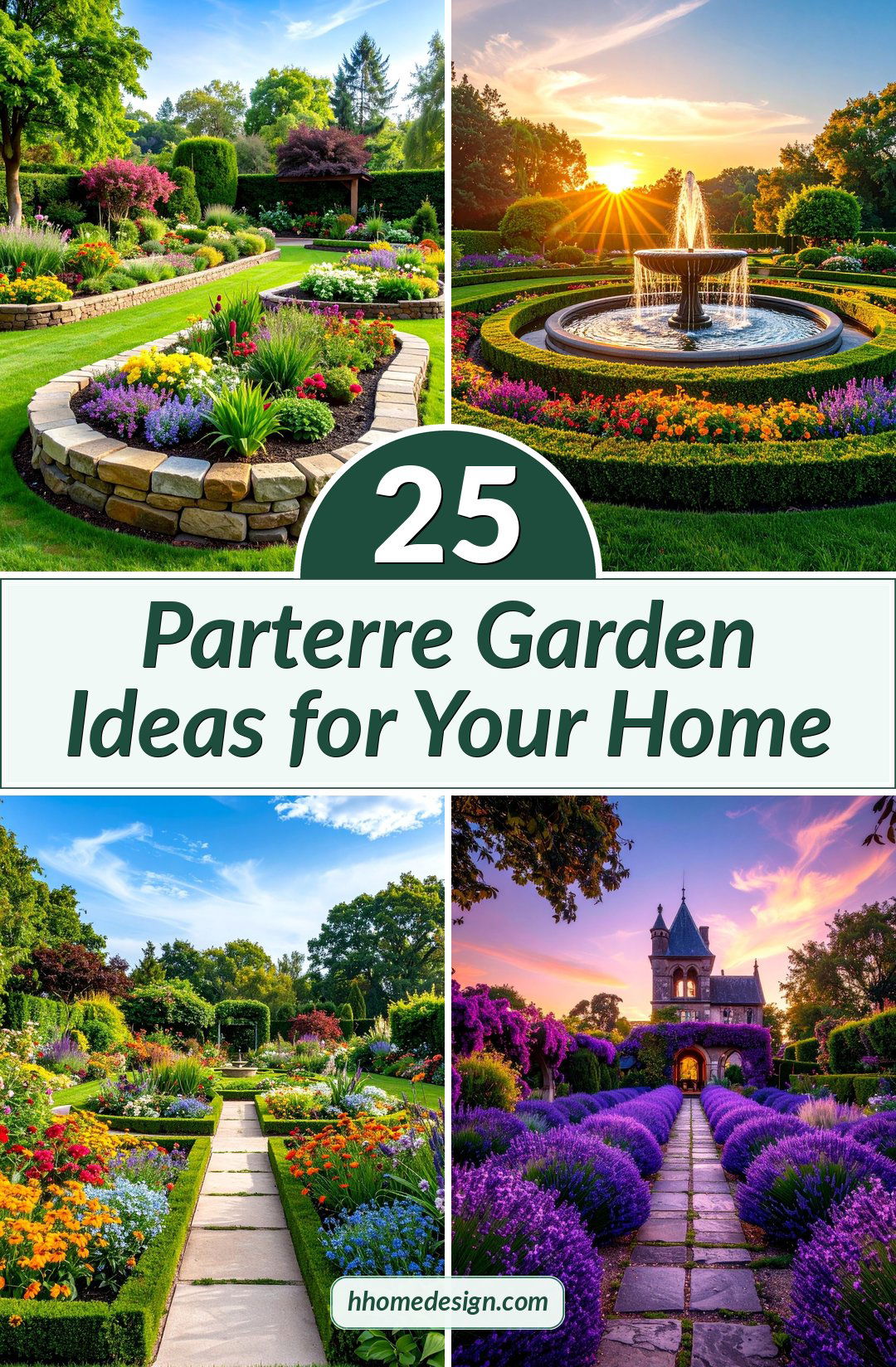 25 Parterre Garden Ideas for Your Home