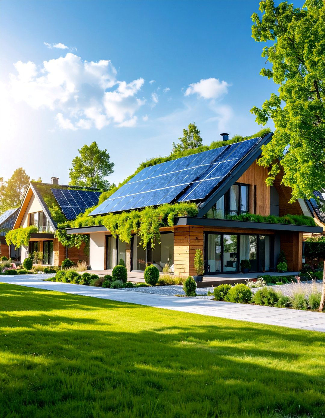 Passive House Green Roof Integration - 25 Houses With Green Roofs