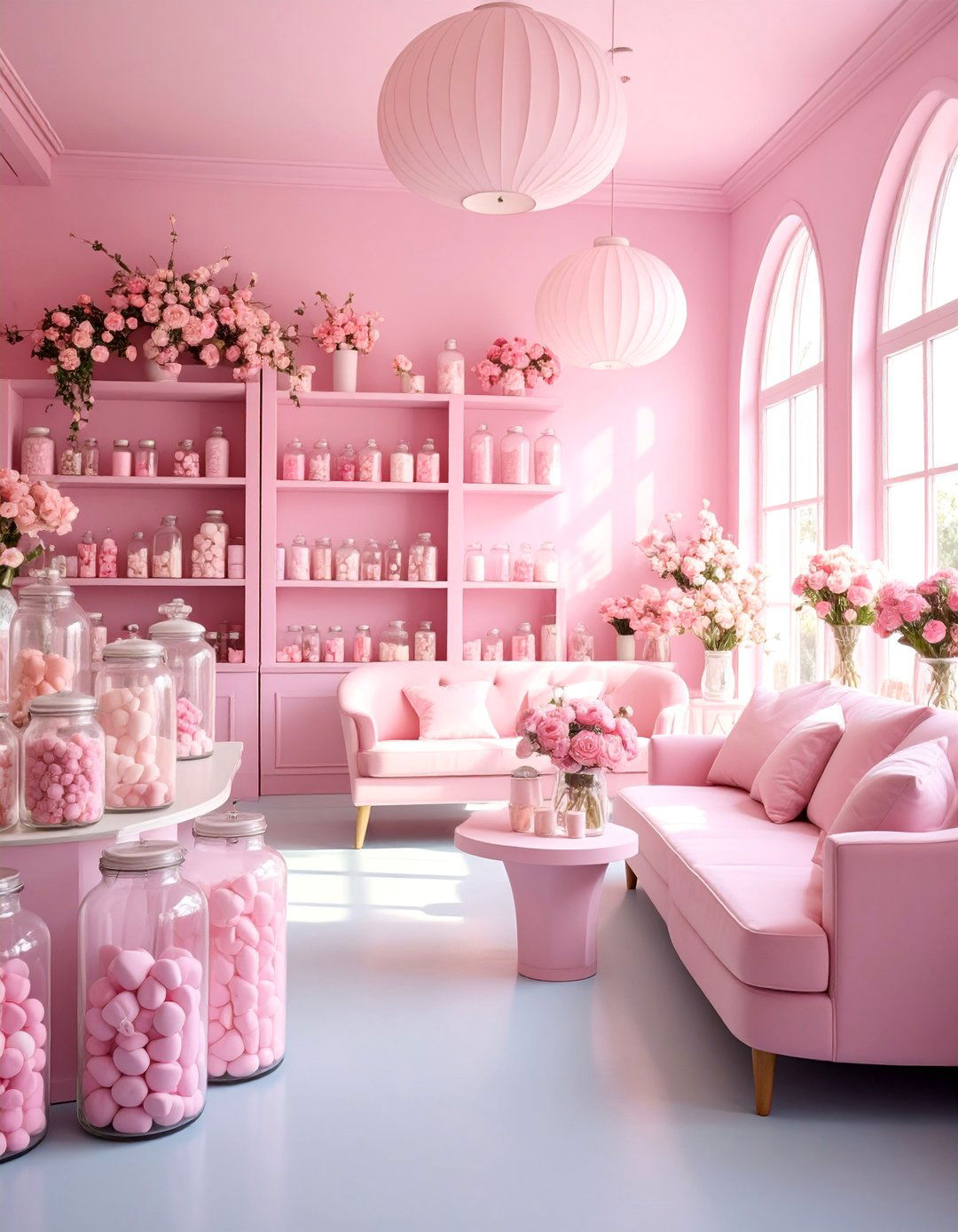 Pastel Dream Craft Room - 25 Small Craft Room Ideas