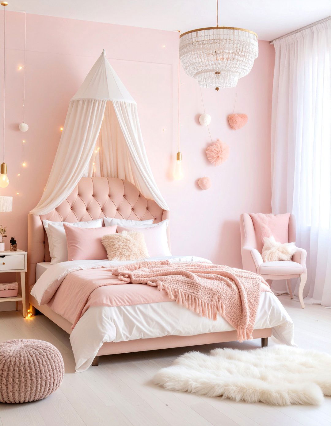 Pastel Dream Teen Bedroom - 25 Teen Bedroom Ideas