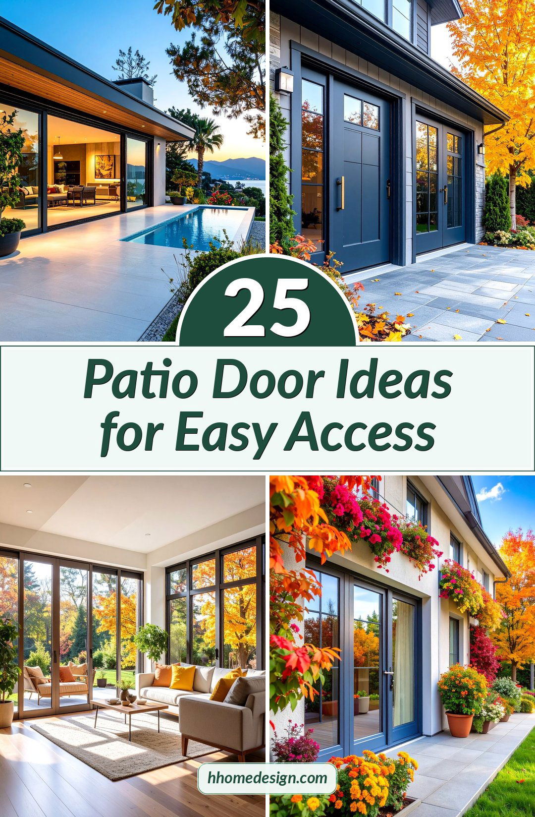 25 Patio Door Ideas for Easy Access